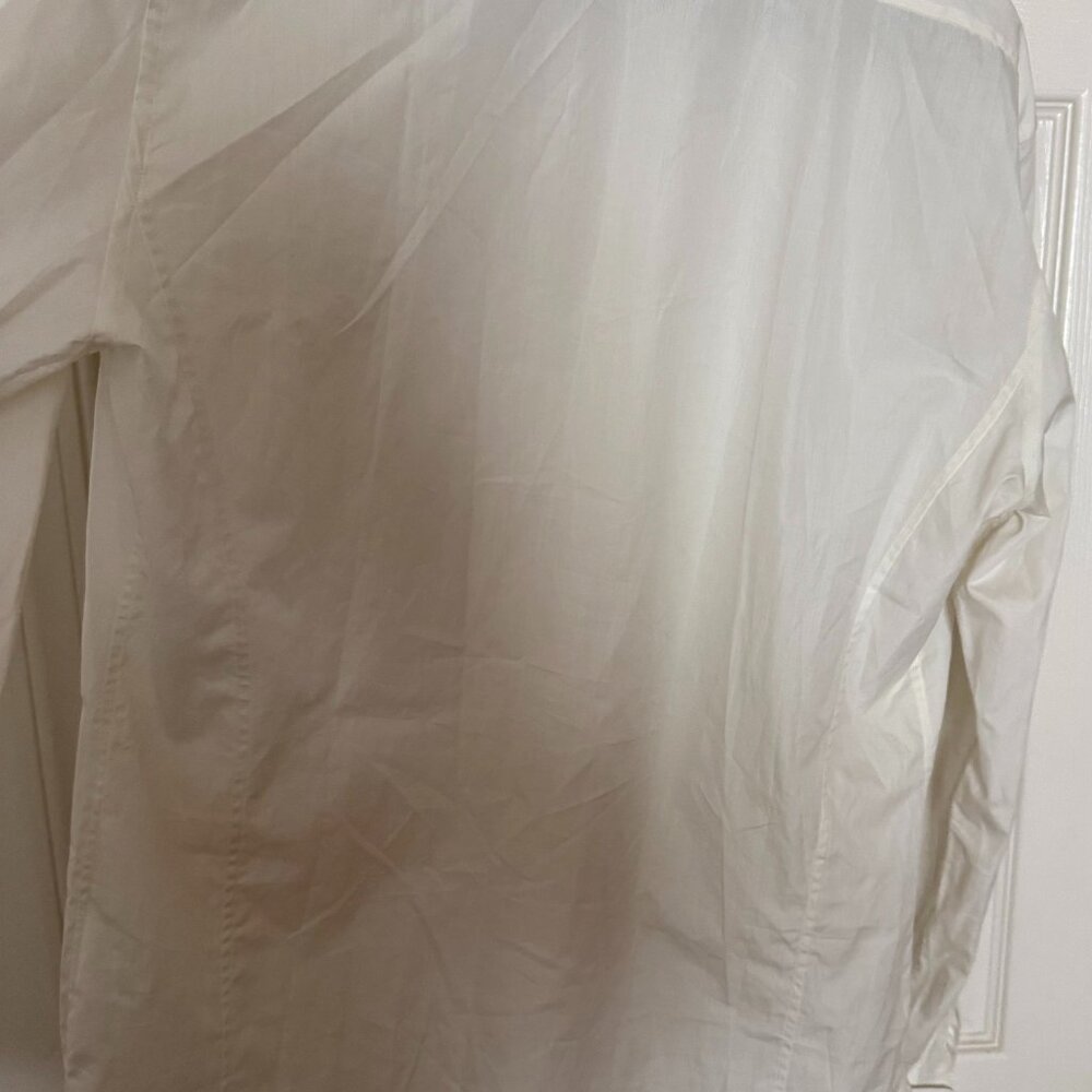 Gucci men's dress shirt, size 17, Ivory - Picture 3 of 12